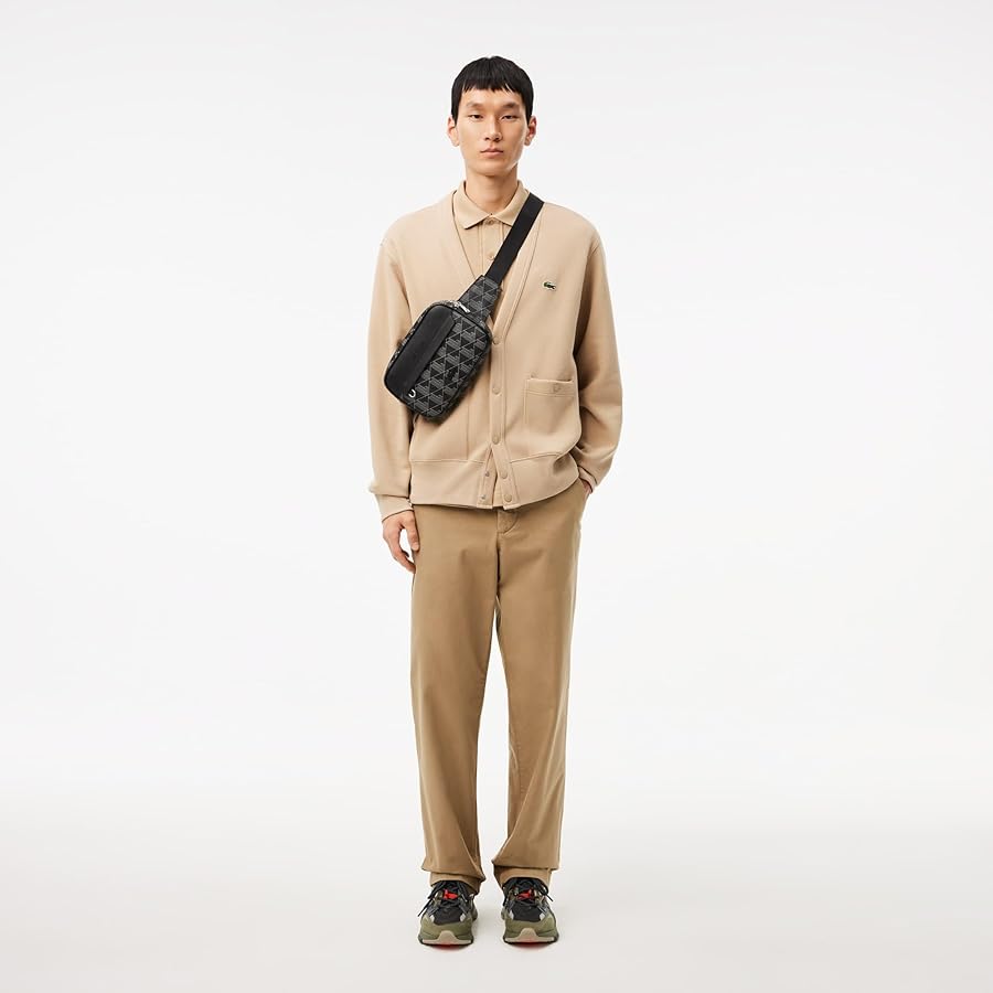 Amazon | [ラコステ] [公式] ザ ブレンド モノグラムボディバッグ