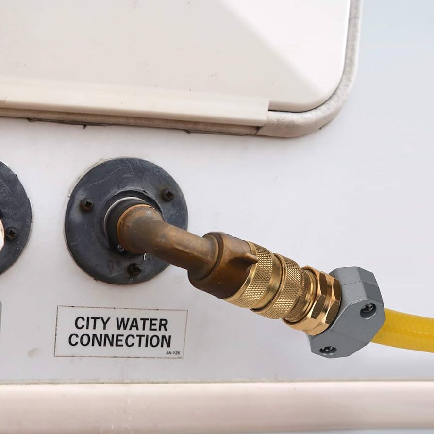 Amazon.com : STYDDI Brass Full Flow Garden Hose Quick Connect