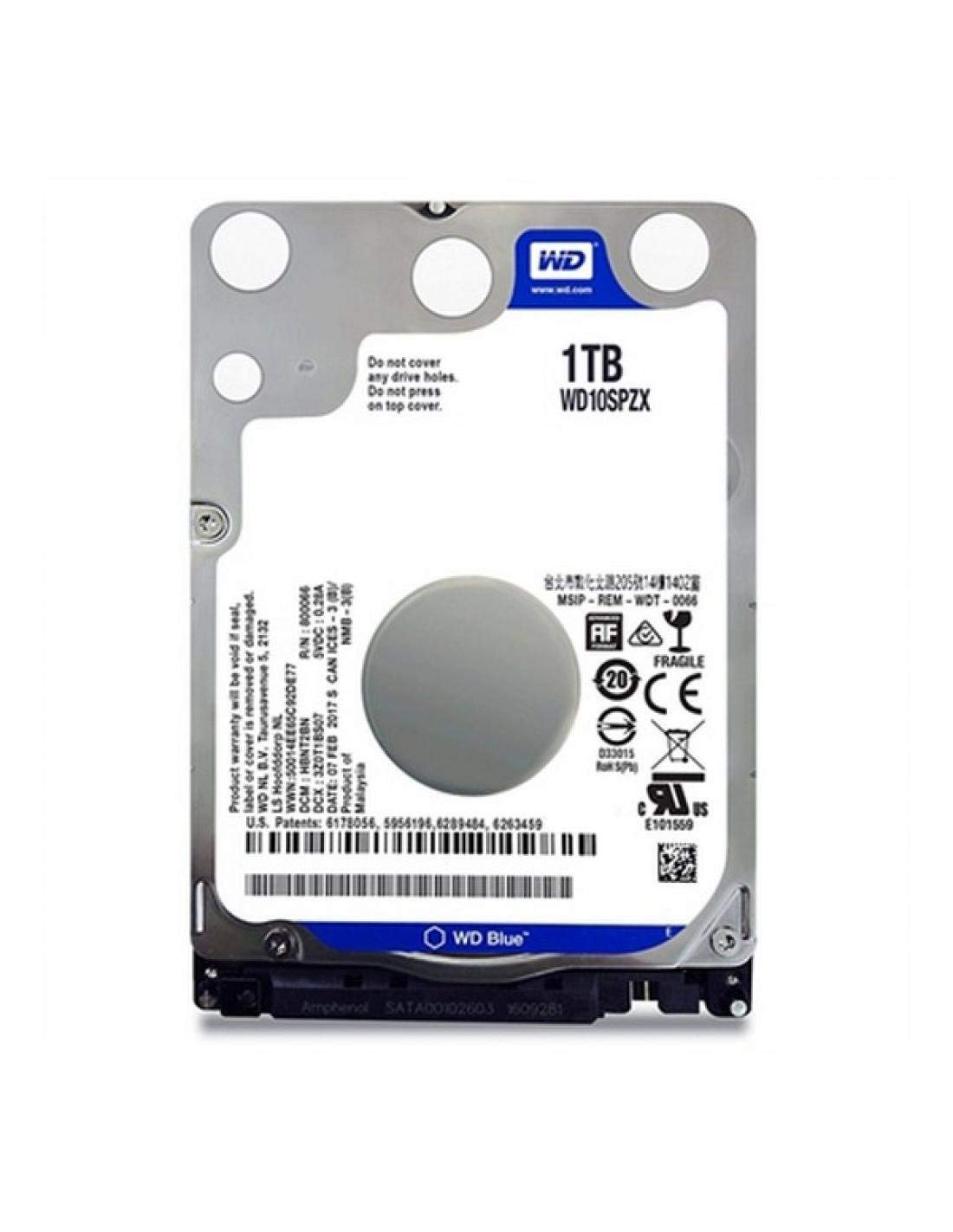 Amazon.com: Western Digital WD10SPZX Hard Drive 1 TB 2.5 Inch SATA