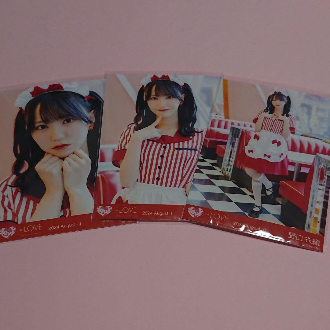 仲直りシュークリームアザーカット生写真野口衣織直筆ヒキ