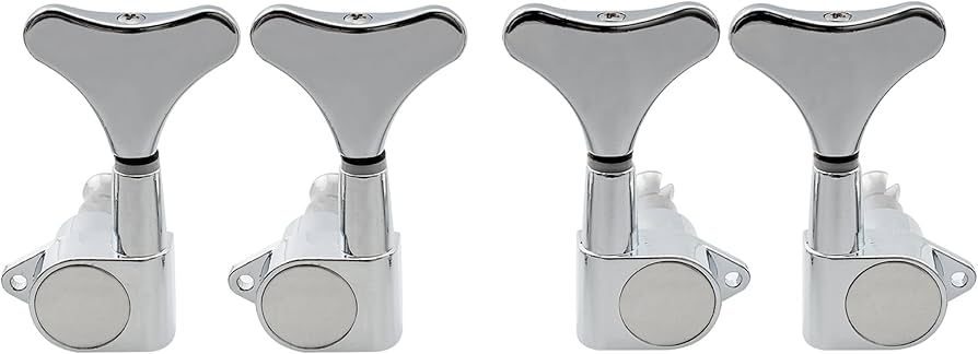 Amazon.co.jp: Musiclily Basic L2+R2 ベースペグ 4弦 Ibanezスタイル