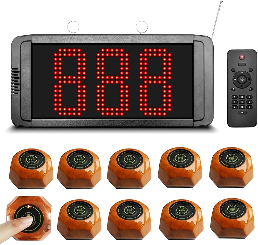 Amazon.co.jp: CYSSJF 業務用呼び出しベル 飲食店 店舗 介護施設