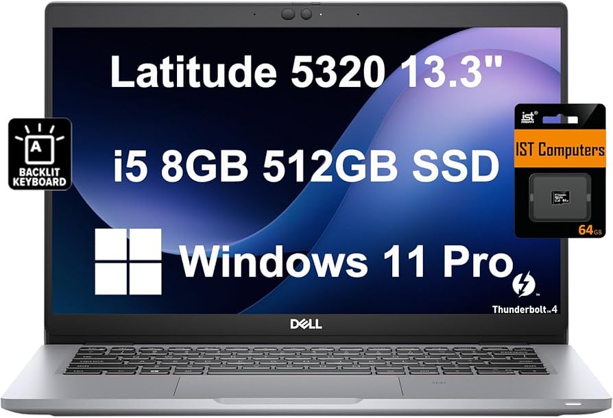 Amazon.com: Dell Latitude 5320 Business Laptop (13.3
