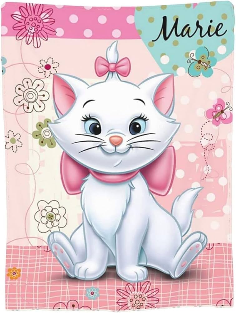 Amazon｜毛布 マリーちゃん アニメ 軽量 ブランケット フランネル