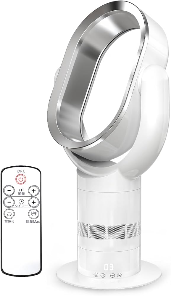 Amazon.co.jp: LAOGOT 扇風機 DCモーター はねなし扇風機 タワーファン