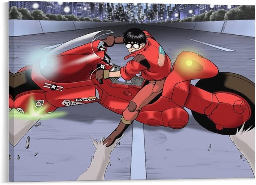 Amazon.co.jp: ポスター アキラ 金田正太郎 アートパネル 壁掛け 壁の