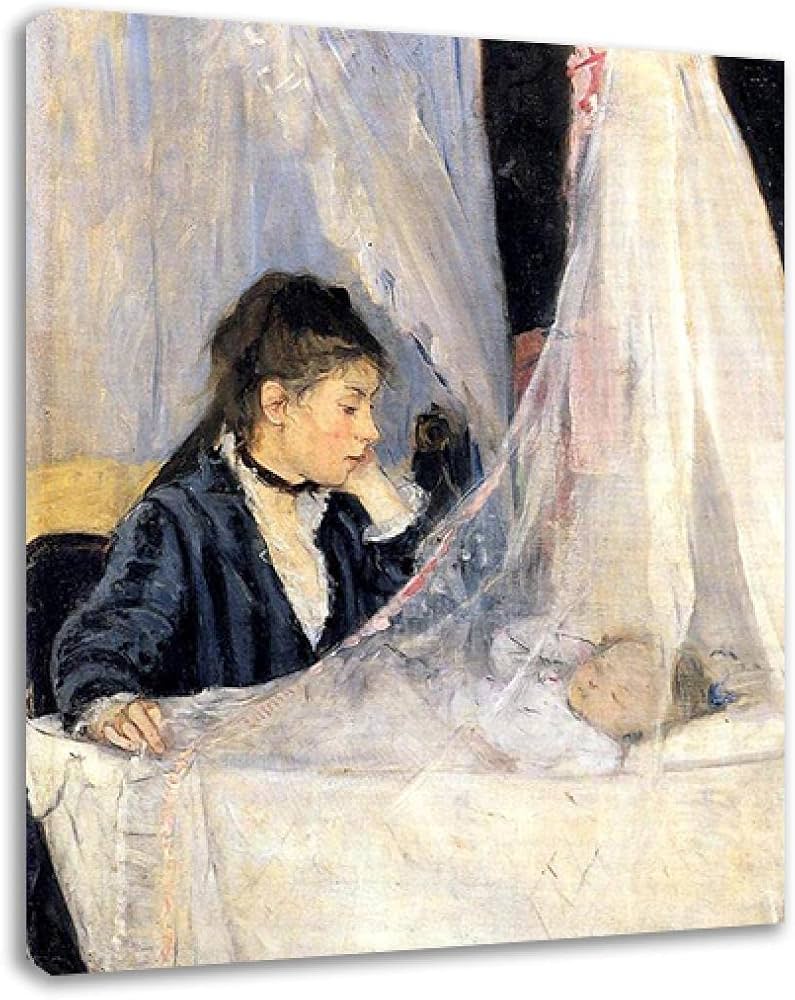 Amazon.co.jp: ベルト・モリゾのゆりかご 有名なウォールアート