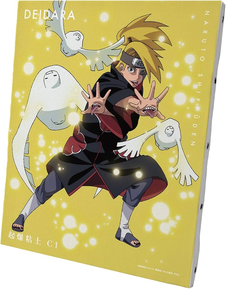 Amazon.co.jp: NARUTO ナルト 疾風伝 描き下ろしイラスト デイダラ