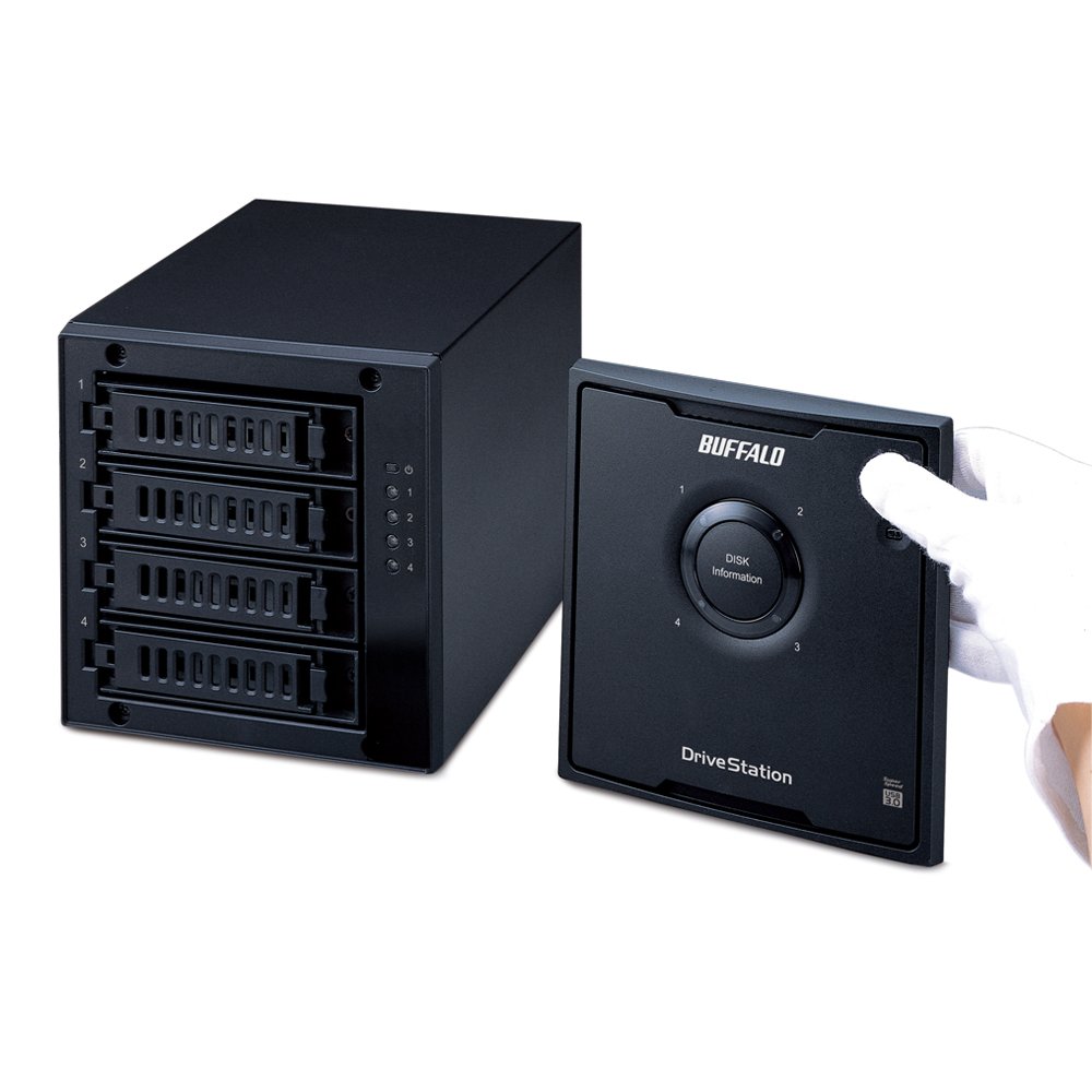Amazon | バッファロー BUFFALO RAID 5 USB3.0 外付ハードディスク 4