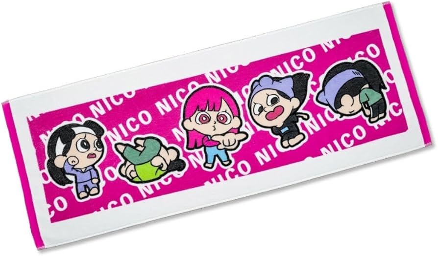 Amazon.co.jp: 平成フラミンゴ4周年ポケットくじスポーツタオル NICO