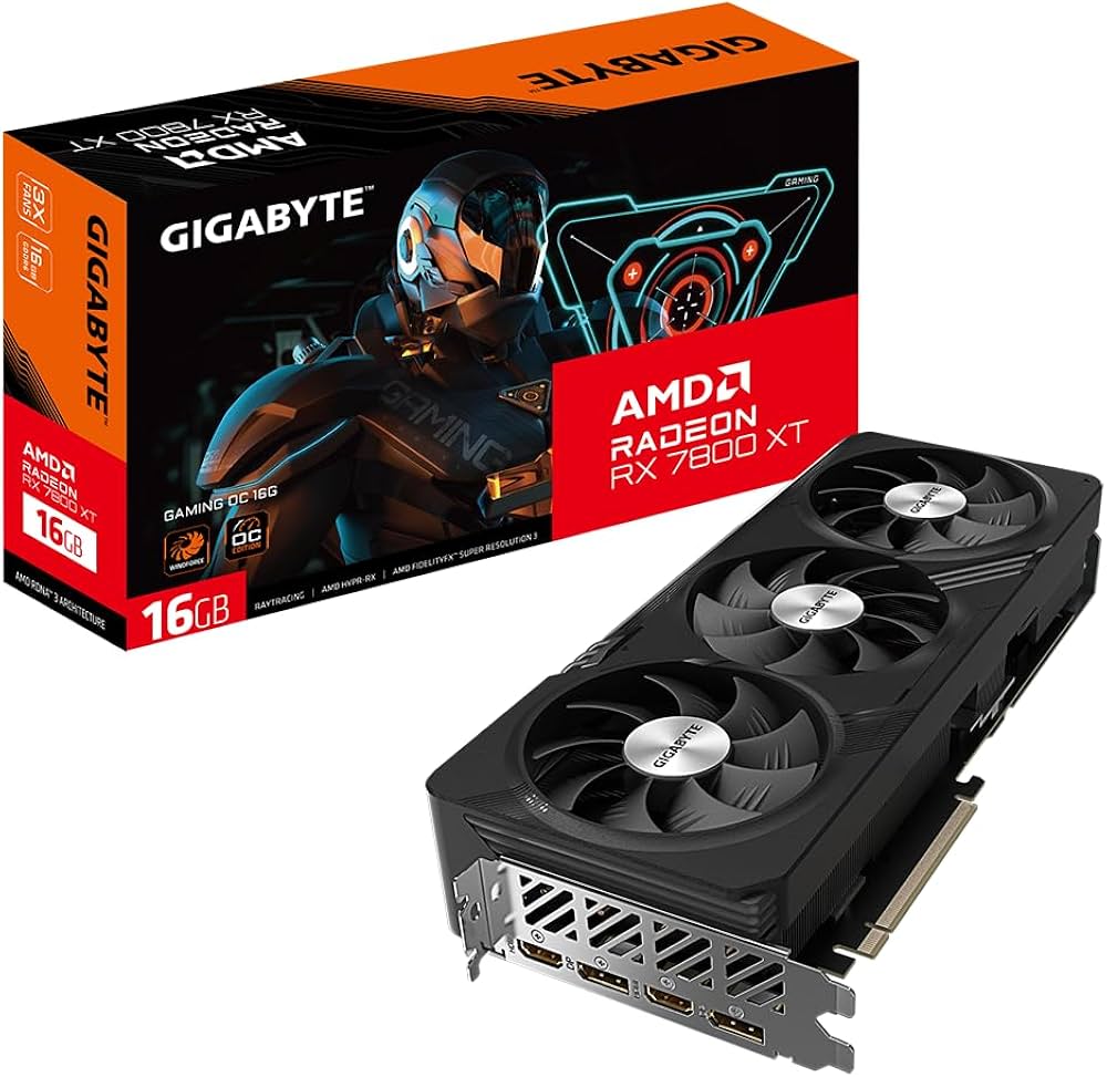Amazon | Gigabyte Radeon RX 7800 XT GAMING OC 16GB グラフィック