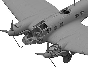 Amazon | アイシーエム ICM 1/48 ドイツ空軍 ハインケル He111H-3 爆撃