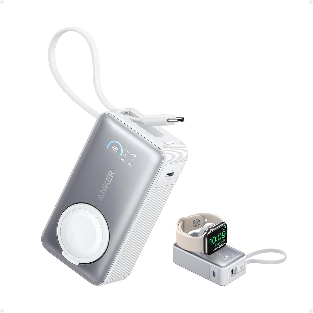 Amazon.com: Anker MagGo Power Bank for Apple Watch, Officially