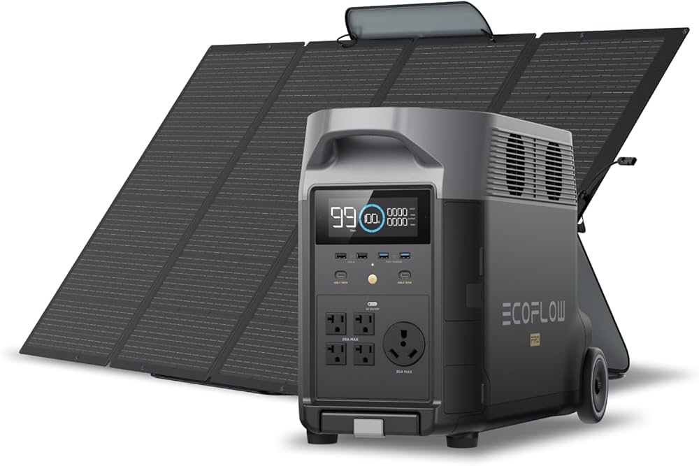 Amazon.com : EF ECOFLOW Solar Generator 120V/3.6KWh DELTA Pro with