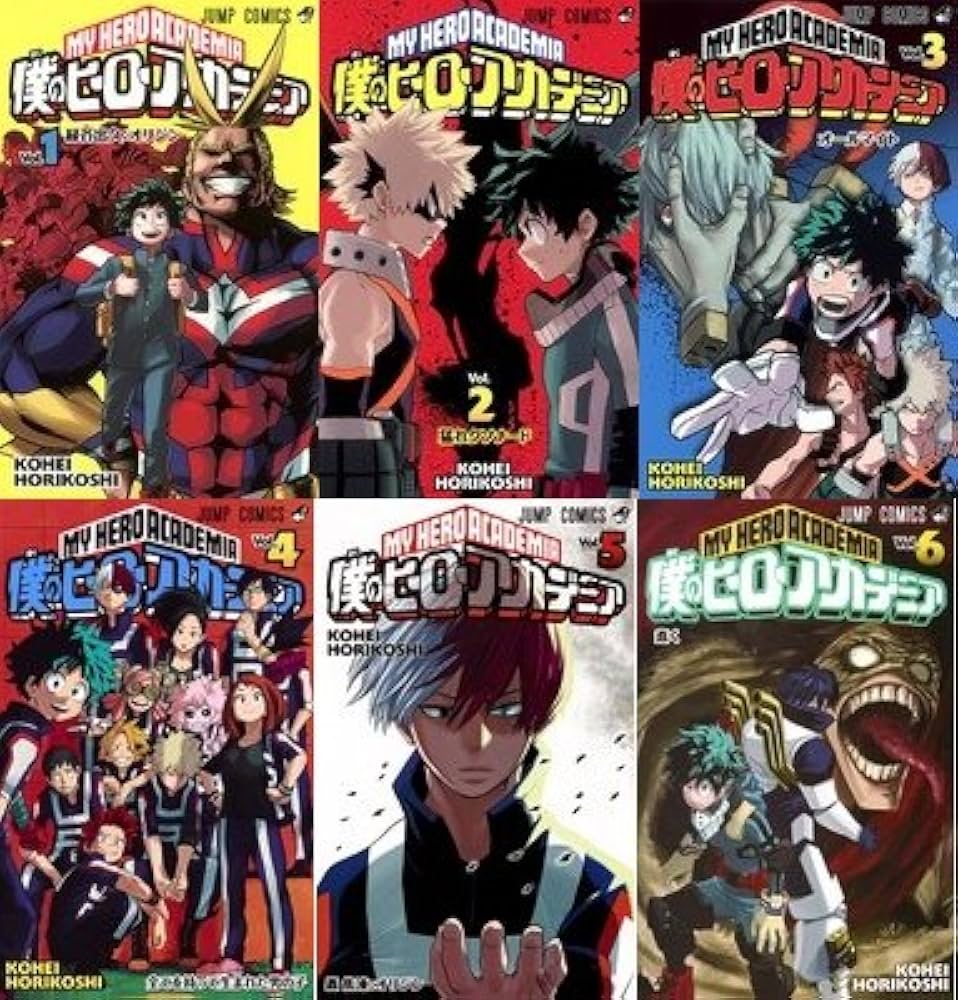 僕のヒーローアカデミア コミック 1-6巻セット (ジャンプコミックス