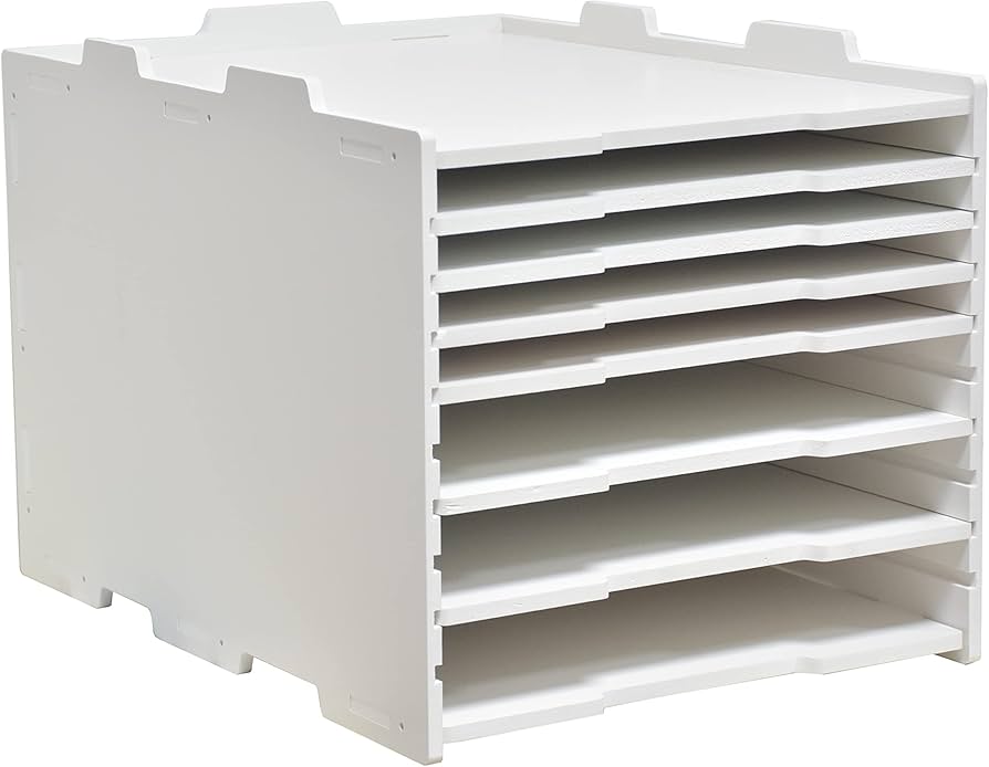 Amazon.co.jp: 書類棚 A3サイズ 木製 デスク上置き棚 レターケース