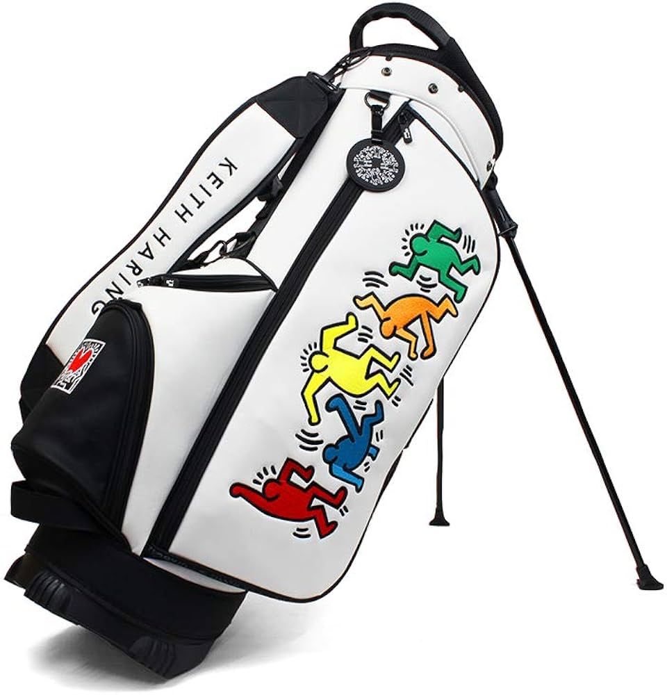 Amazon | キース・ヘリング(Keith Haring) Stand Caddy Bag 2020