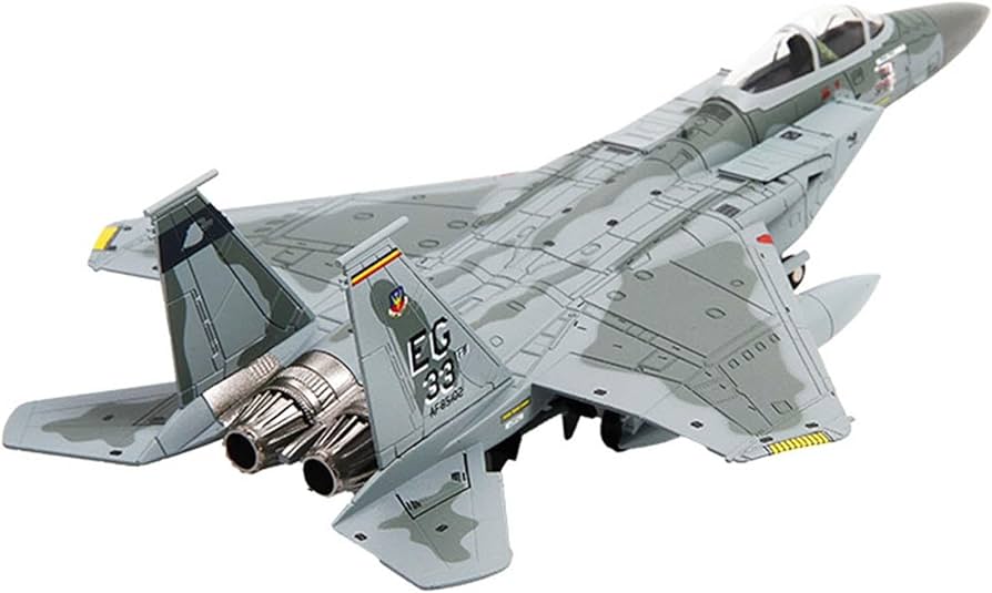 Amazon | Generic 1/100 ダイキャスト F-15 戦闘機、シミュレーション