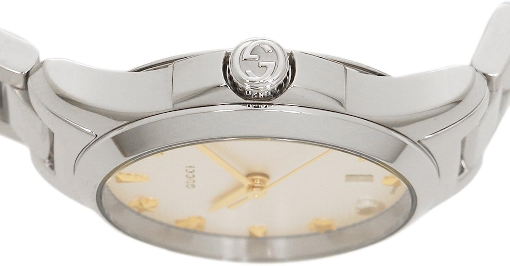 Amazon.co.jp: [グッチ] 腕時計 レディース GUCCI YA126572 シルバー