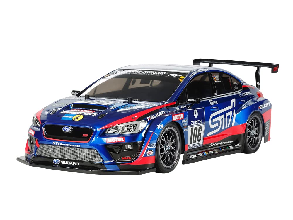 Amazon.com: TAMIYA Subaru WRX STI - 24th Nurburgring Kit 4 Wheel