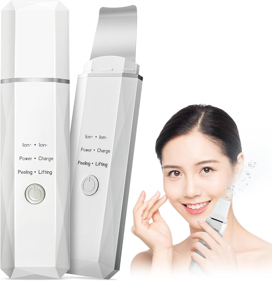 Amazon.co.jp: ウォーターピーリング 美顔器 超音波振動 【2.4万回/秒