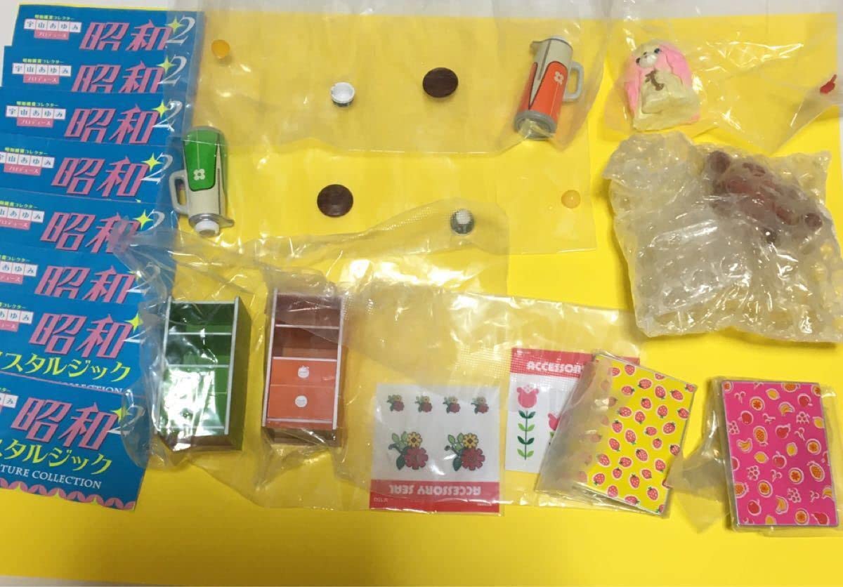 Amazon | 昭和ノスタルジック2 全8種 昭和レトロ ミニチュア ガチャ