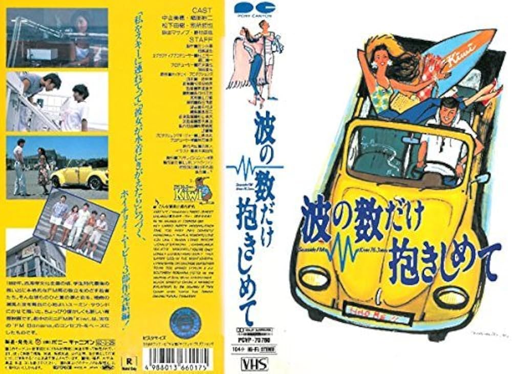 Amazon.co.jp: 波の数だけ抱きしめて [VHS] : 中山美穂, 馬場康夫