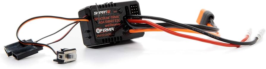 Amazon.com: Spektrum Firma 40A Brushed Smart 2-in-1 ESC and