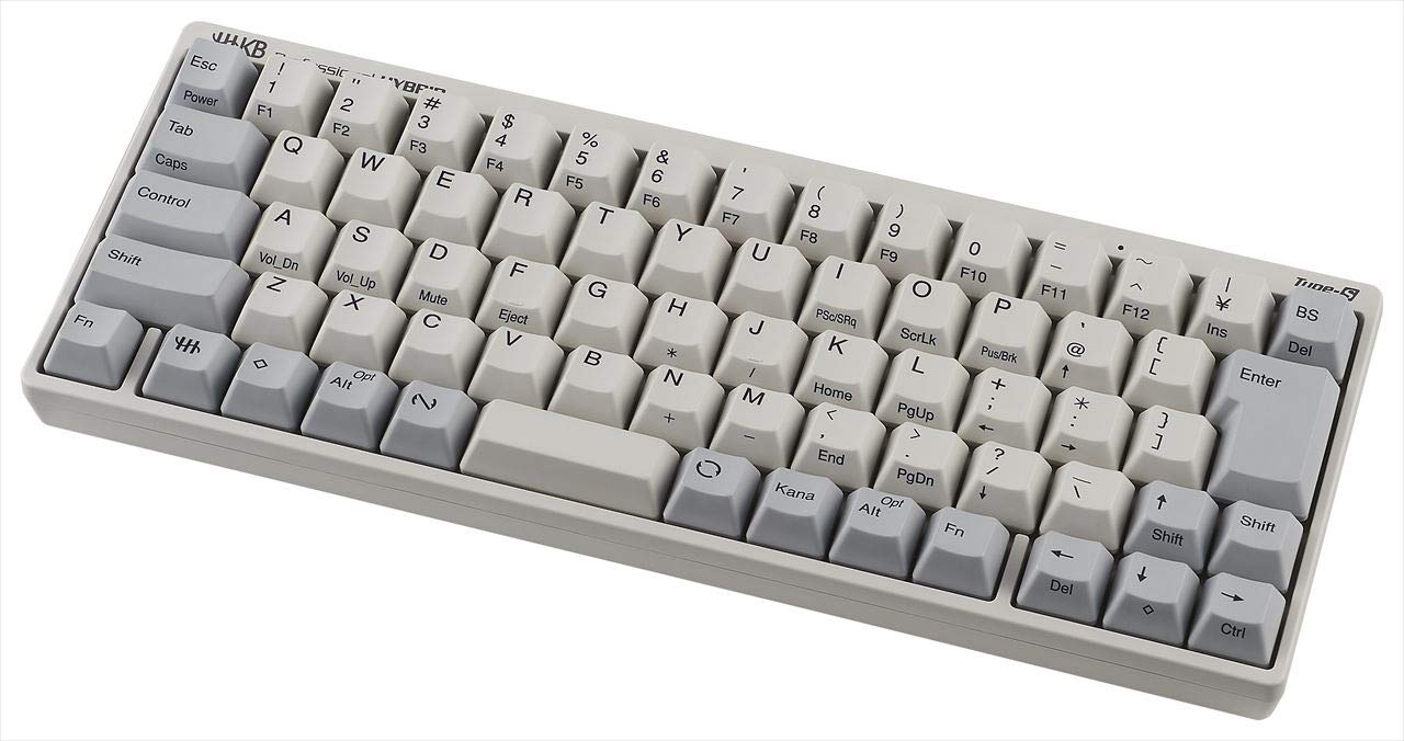 Amazon.co.jp: PFU キーボード HHKB Professional HYBRID Type-S 日本