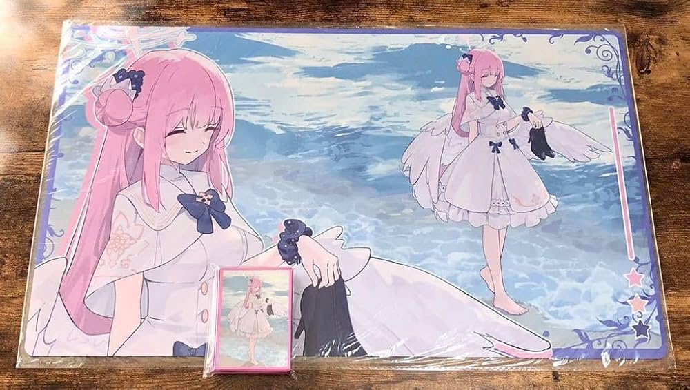 Amazon.co.jp: ブルアカ 聖園ミカ スリーブ プレイマット セット c5590