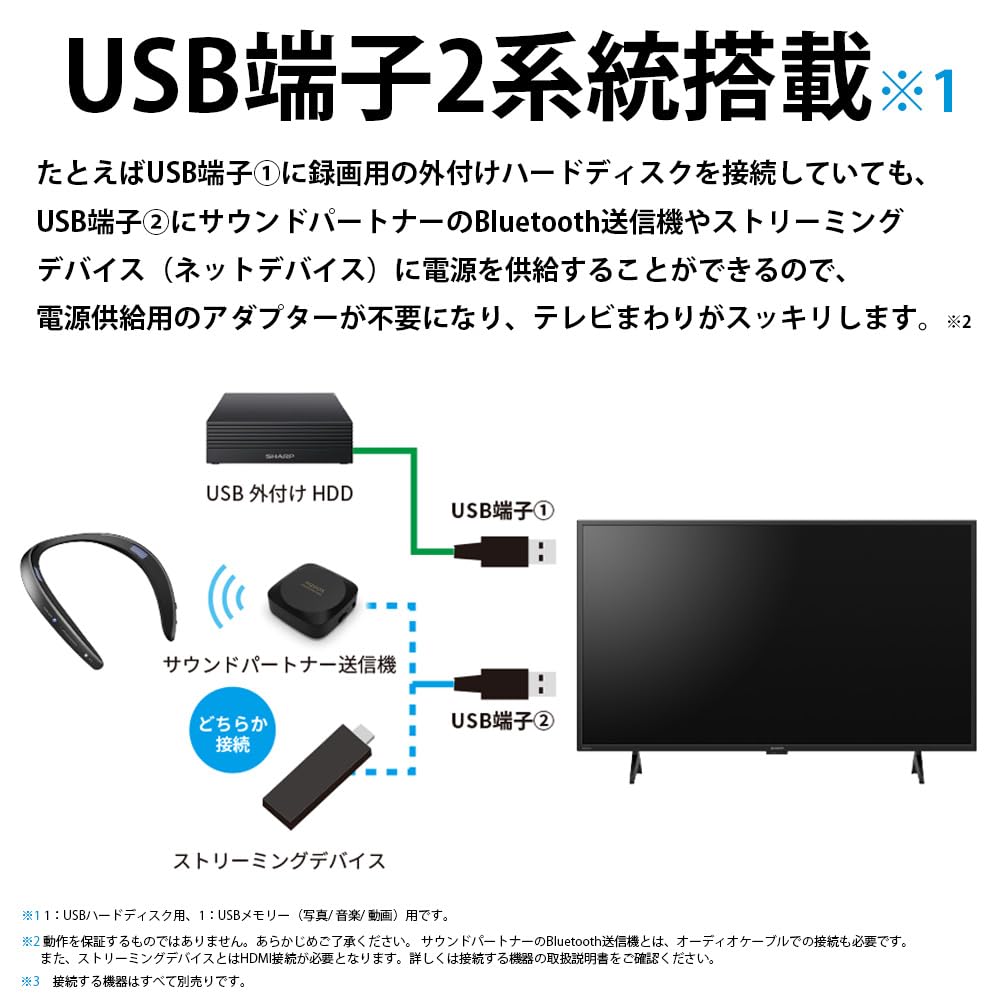 Amazon.co.jp: Sharp 2T-C19GE1 AQUOS 19V High Definition LCD TV