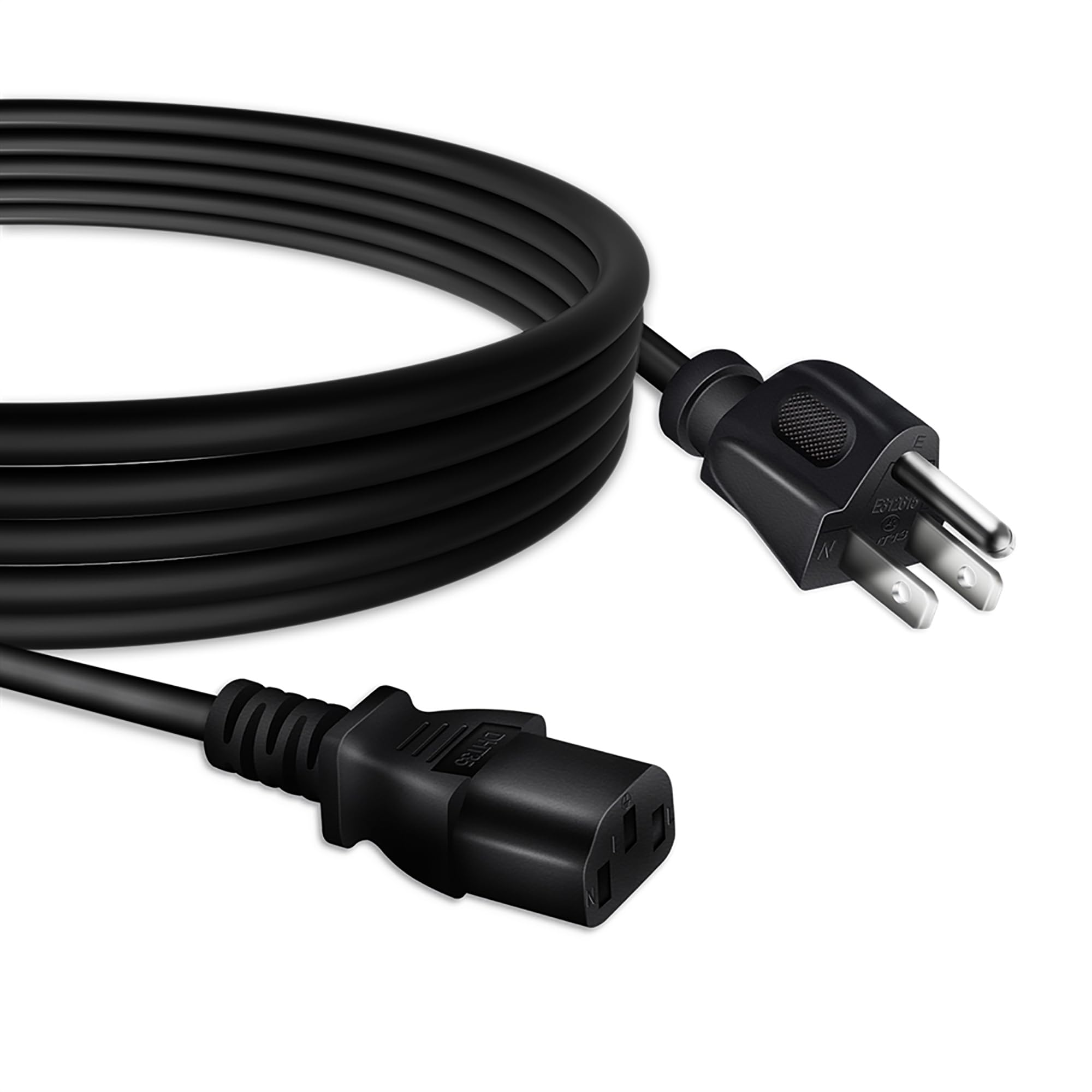 Amazon.com: XHJTWOPY UL 6ft AC Power Cord Cable Plug Lead for