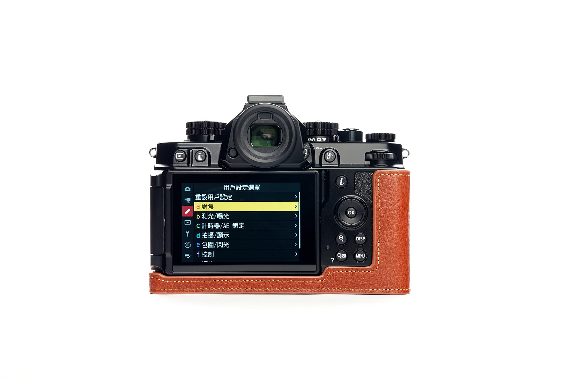 Amazon | TP Original Nikon Z f用ハンドメイド本革ハーフカメラケース