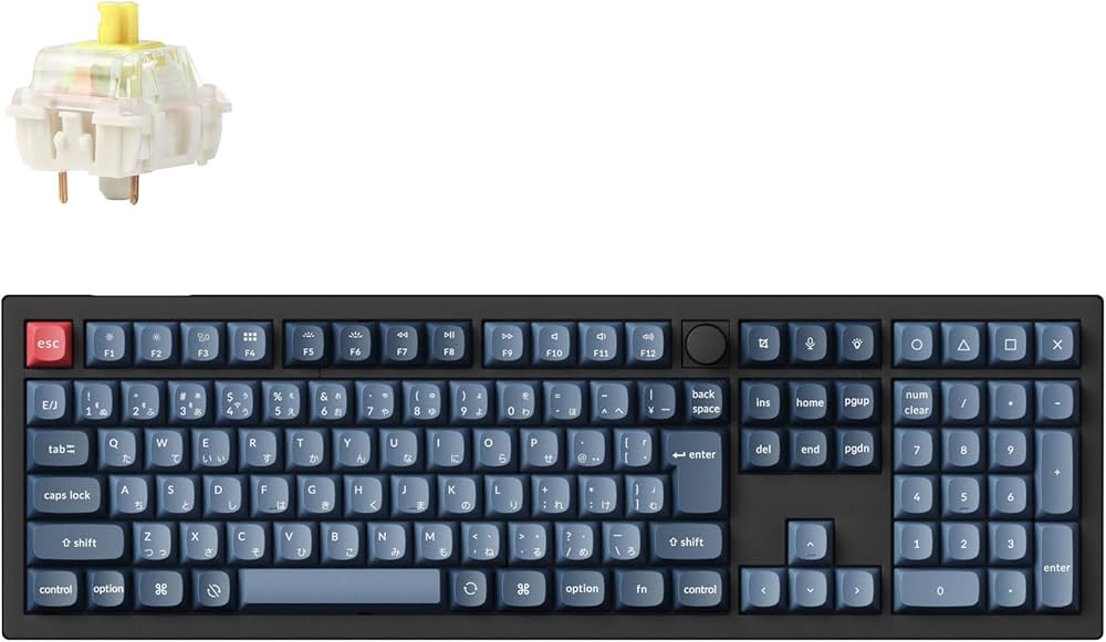 Amazon | Keychron V6 Max QMKフルサイズ ワイヤレス・カスタム