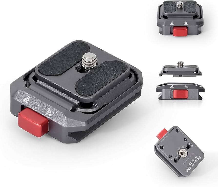 Amazon.co.jp: IFOOTAGEカメラクイックリリースプレートQ38、クイック