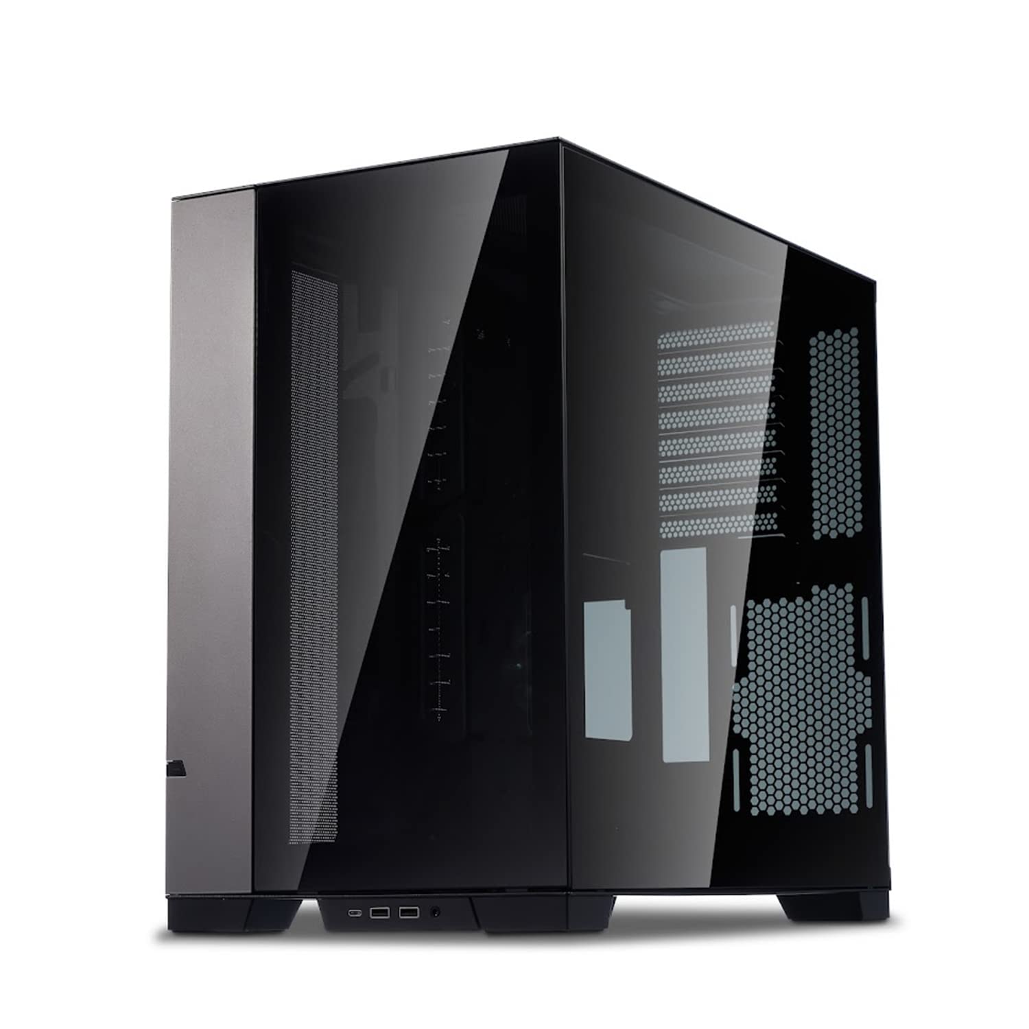 Amazon.co.jp: LIANLI O11 DYNAMIC EVO GREY ミドルタワーPCケース E