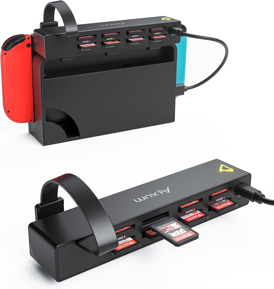 Amazon.co.jp: Alxum 2025年新登场 Switchカードリーダー 切り替え器 8