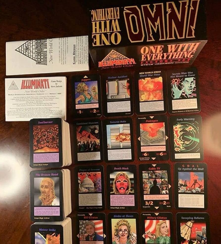 Amazon.co.jp: イルミナティカード New World Order 450枚拡張カード84