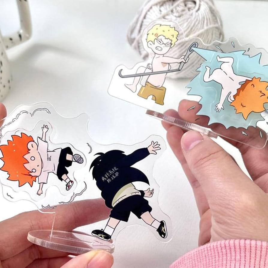 Amazon.co.jp: ハイキュー アクリルスタンド 日向翔陽 孤爪研磨 月島蛍