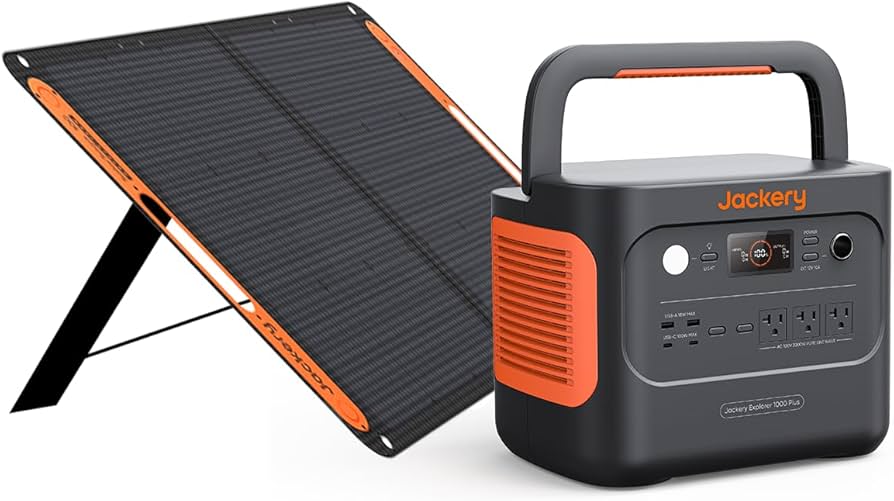 Amazon.co.jp: Jackery Solar Generator 1000 Plus ポータブル電源