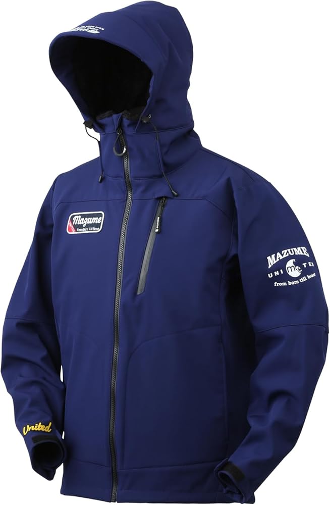 Amazon.co.jp: mazume ウインドカットジャケット MZFW-726-21 ネイビー