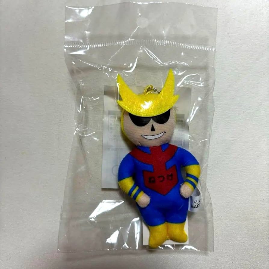 Amazon.co.jp: ヒロアカ オールマイト ねつけ マスコットキーホルダー