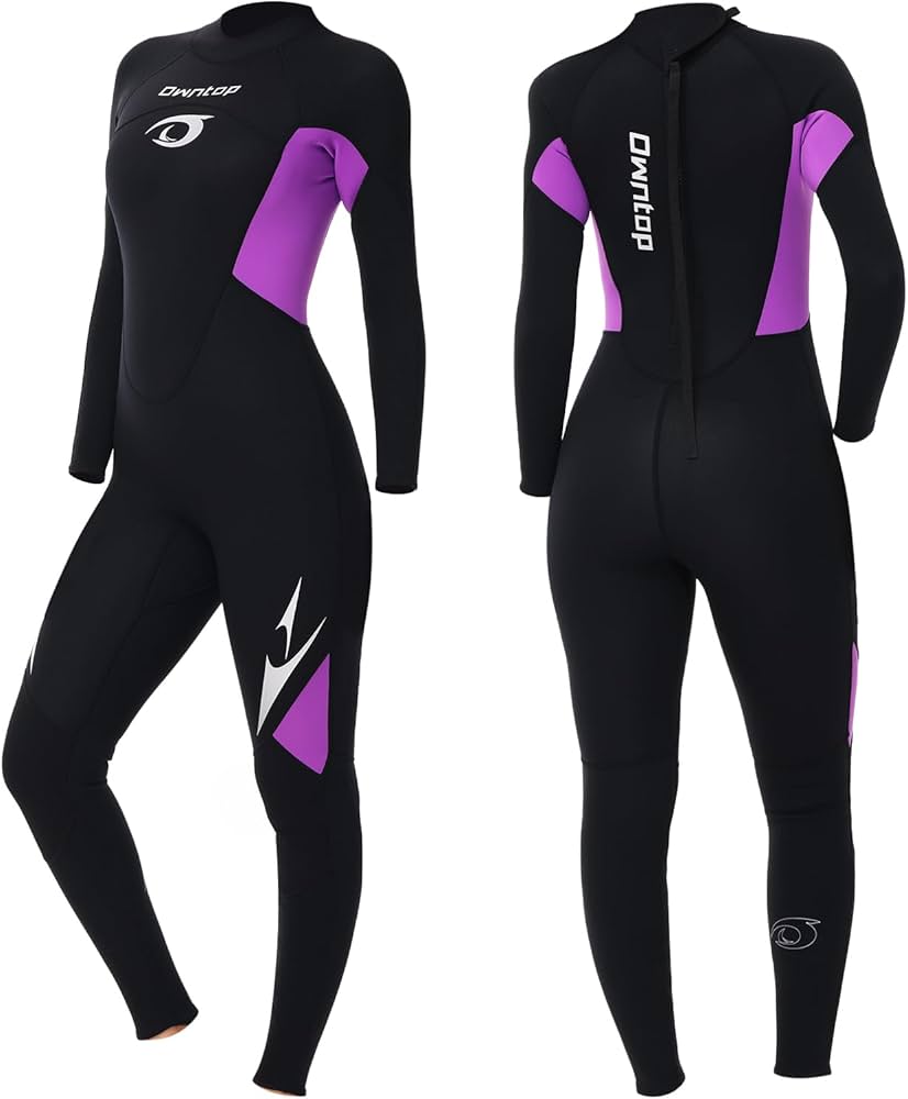 Amazon | Owntop ウェットスーツ フルスーツ レディース 3mm