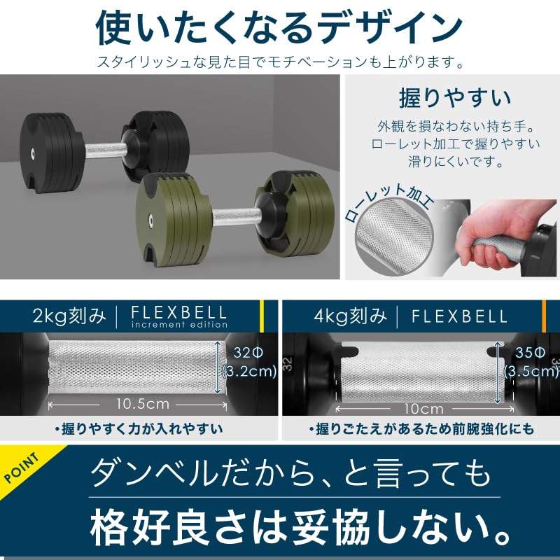 Amazon | フレックスベル 正規品 20kg 2kg刻み 1個のみ 10段階 オール