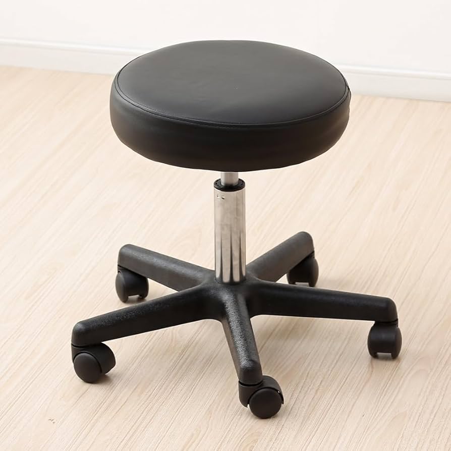 Amazon.co.jp: アイリスプラザ スツール ブラック 座面サイズ:直径約36