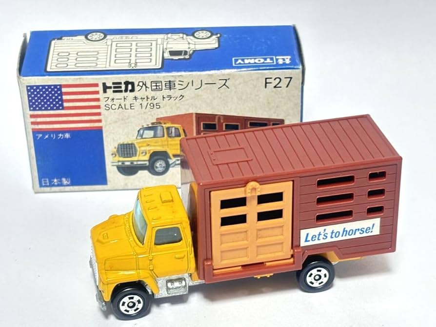 Amazon | (175) NO.F27 フォード キャトル トラック 1/95 アメリカ車