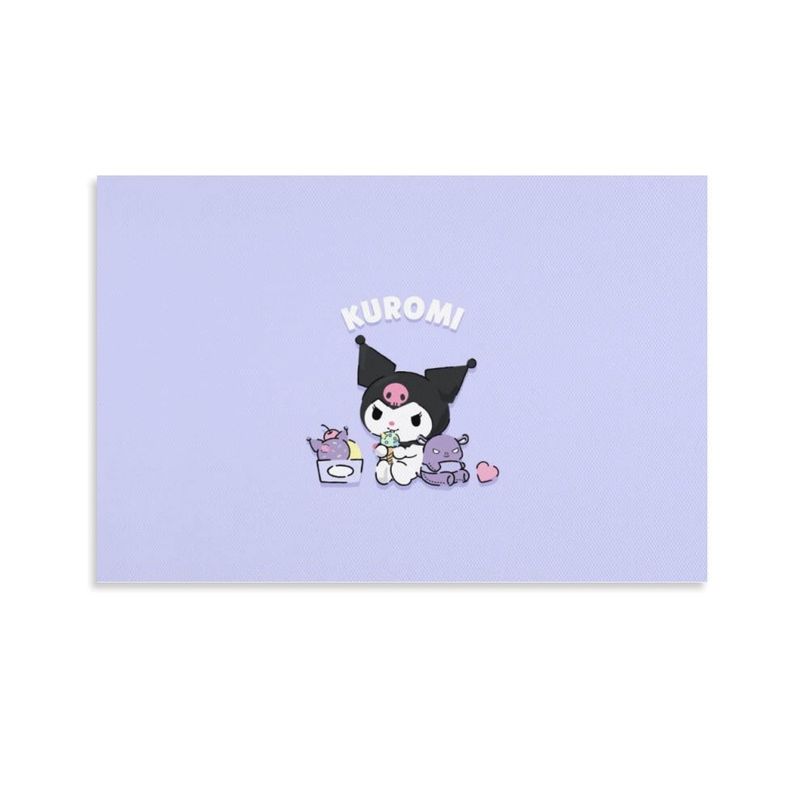 Amazon.co.jp: クロミ アートポスター 飾り絵 かわいい インテリア 壁