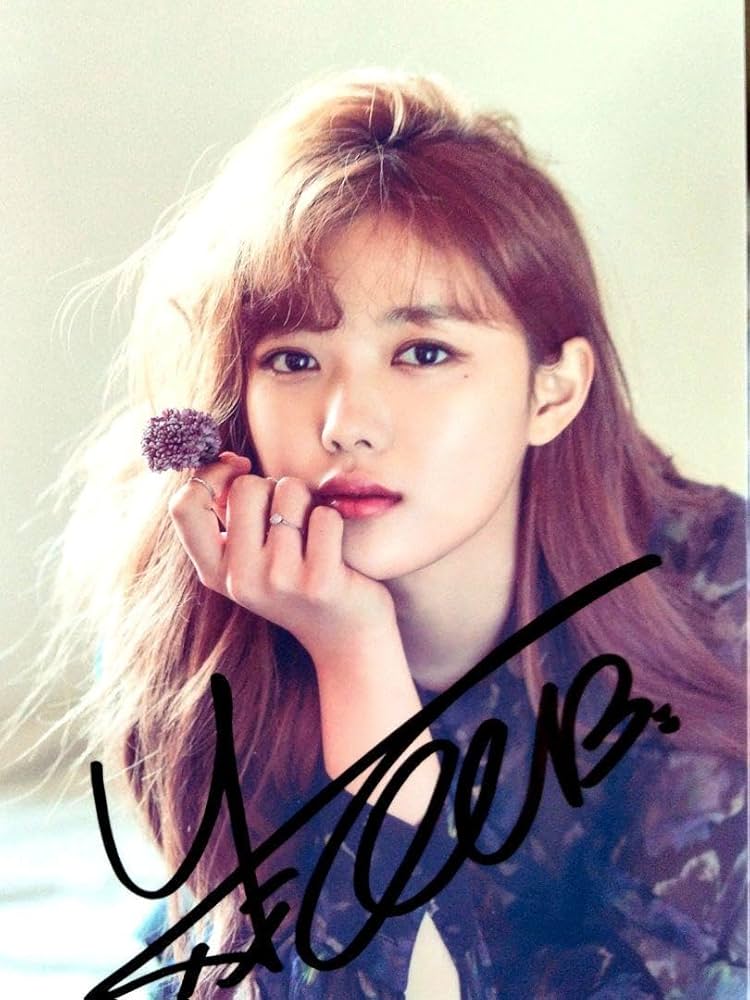 キム・ソナ直筆サイン入り超 特大写真…Kim Sun A… キム・ソナ直筆