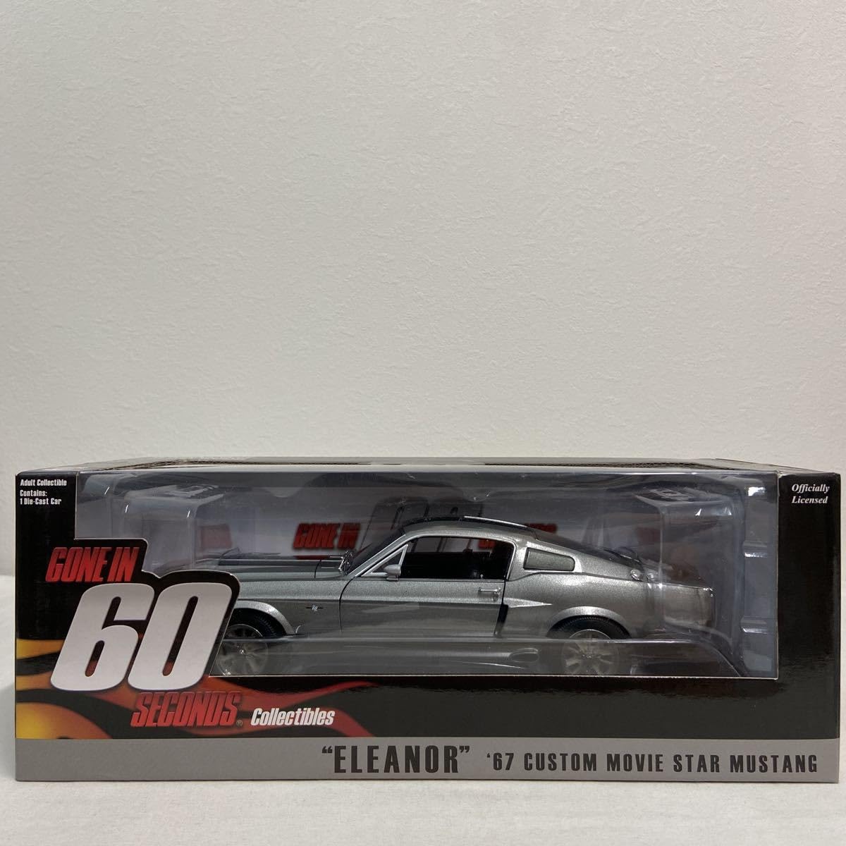 Amazon | GREENLIGHT 1/18 GONE IN 60 SECONDS ELEANOR 1967年 SHELBY