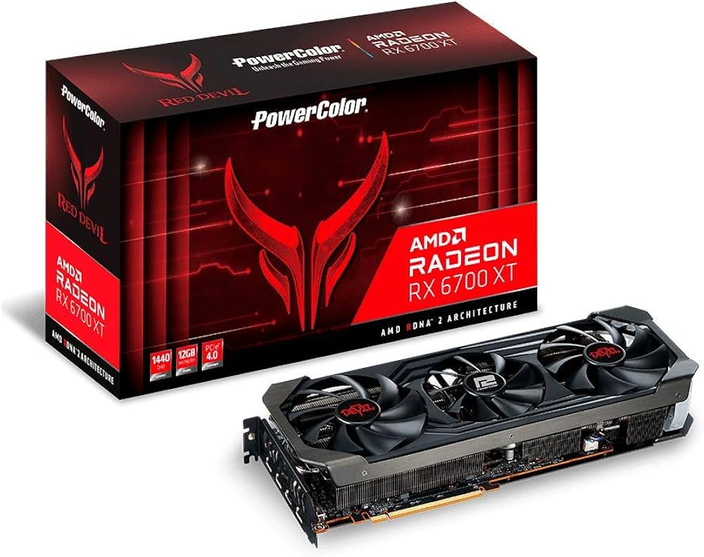 Amazon | Power Color AMD Radeon RX6700XT搭載 グラフィックボード